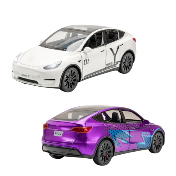 1:24 Die-cast Car with Charger Stand - Style May Vary