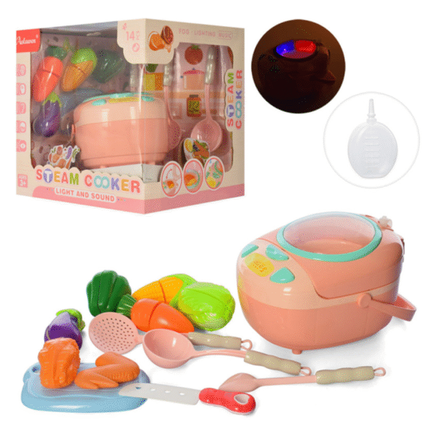 Steam Cooker Set (Lights & Sounds)