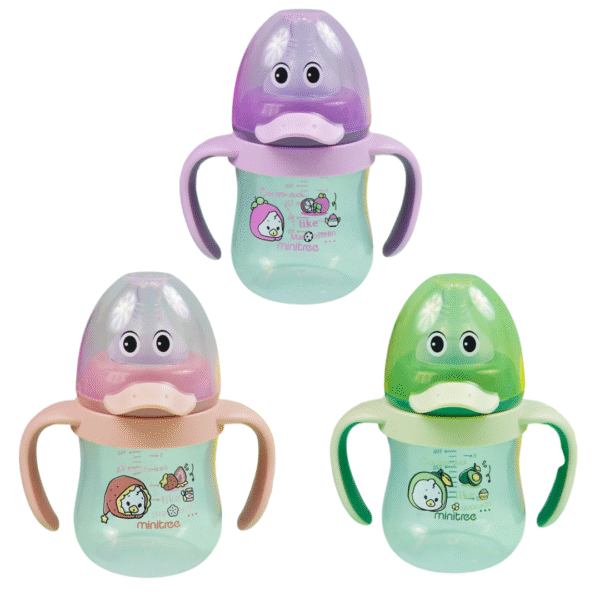 210ml Baby Feeding Bottle - Duck Design (Assorted Color)