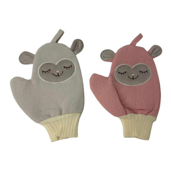 Baby Bath Gloves (Assorted Color)