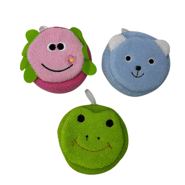 Animal Baby Bath Sponge (Assorted Color)