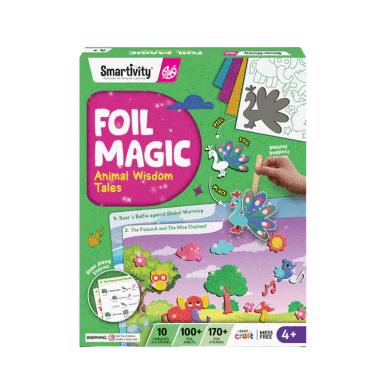 SMARTIVITY Foil Magic - Animal Wisdom Tales