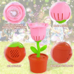 Electric Rose Bubble Machine - Assorted Color - Image 6