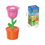 Electric Rose Bubble Machine - Assorted Color - Image 4