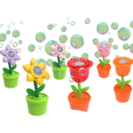 Electric Rose Bubble Machine - Assorted Color - Image 8