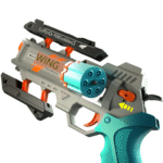 Transforming Revolver Soft Bullet Gun – Safe Action Play - Assorted Color - Image 5