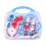 Kids Medical Tool Suitcase – 11-Piece Doctor Play Set with Lights | Blue | Ages 3+ - Image 2