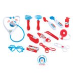 Kids Medical Tool Suitcase – 11-Piece Doctor Play Set with Lights | Blue | Ages 3+ - Image 3