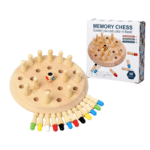Wooden Color Memory Game Chess (Small)