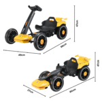 Remote Control Foldable Kart - Assorted Color - Image 5